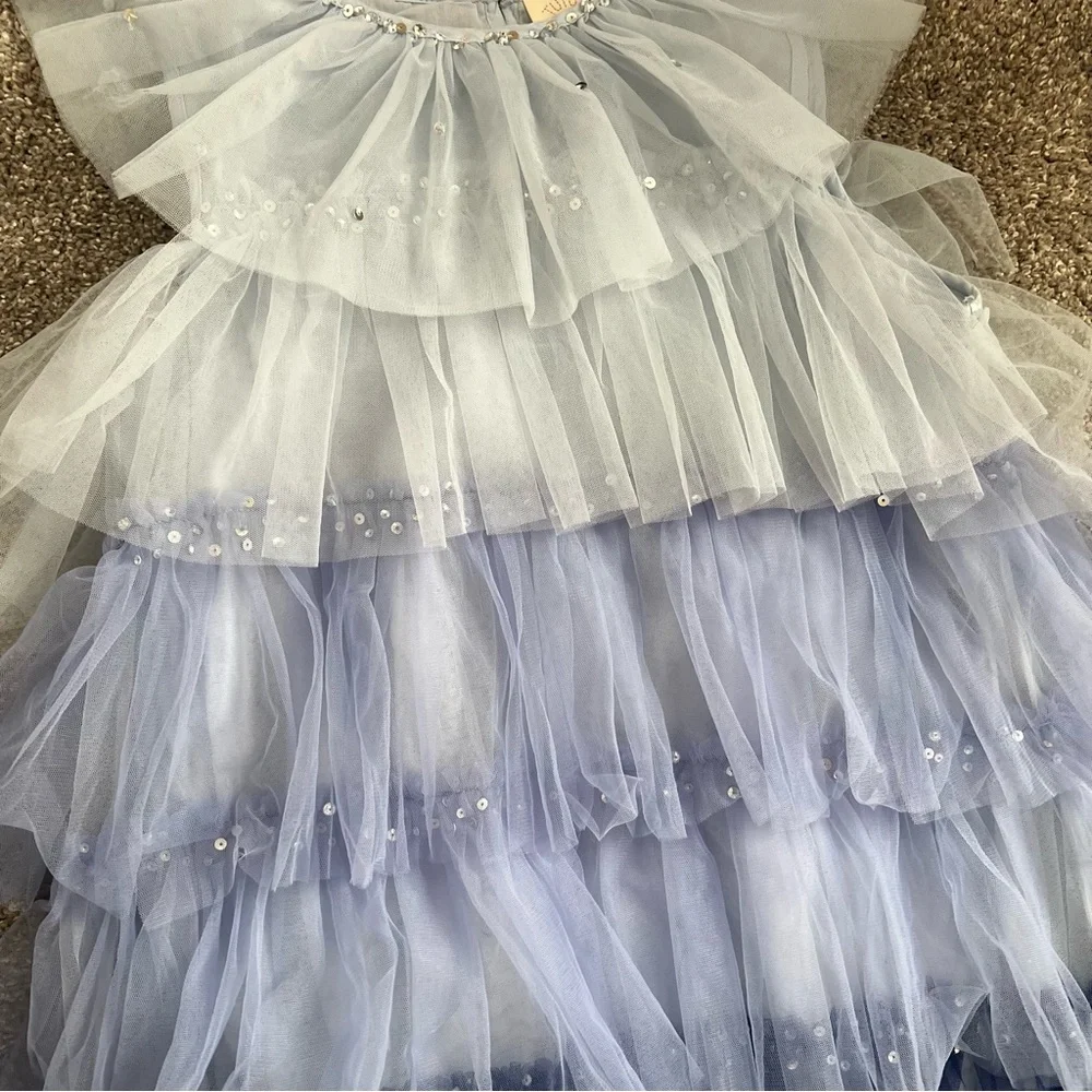 Tutu du monde dress NWT ombré blue lace dress - Picture 4 of 8